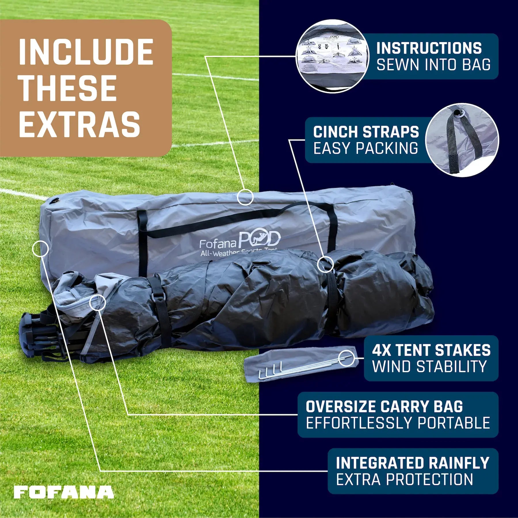 Fofana Pod | back packing tents | fofana weather pod