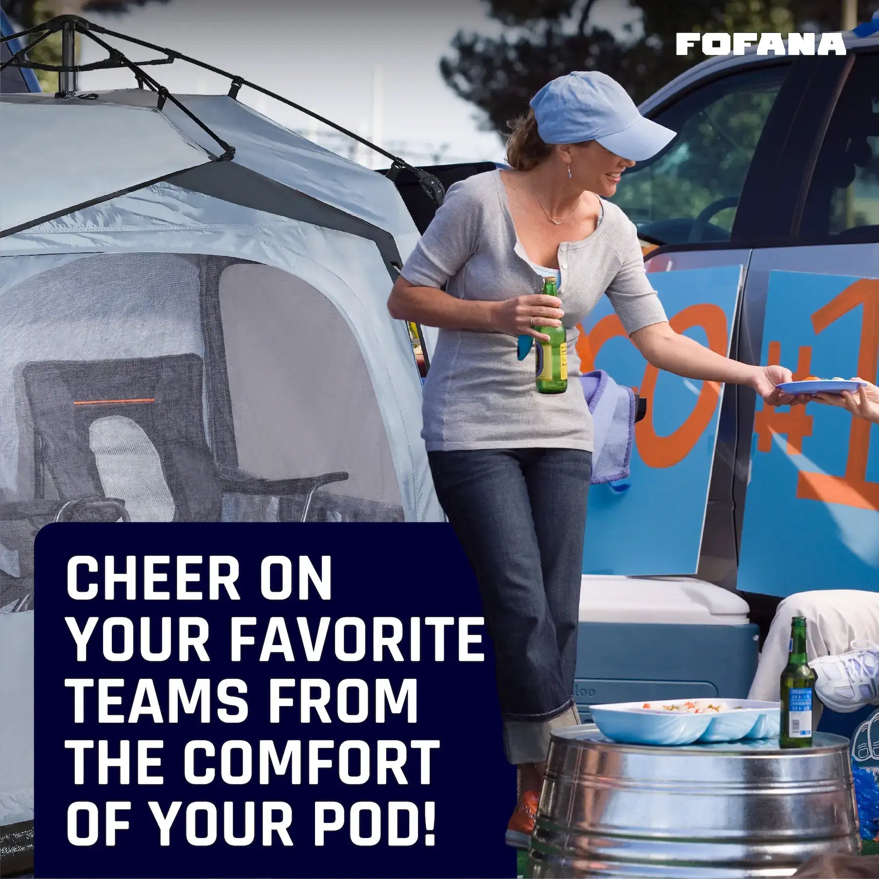 Fofana Pod | pop up sports tent by fofana | fofana pod all weather sports tent