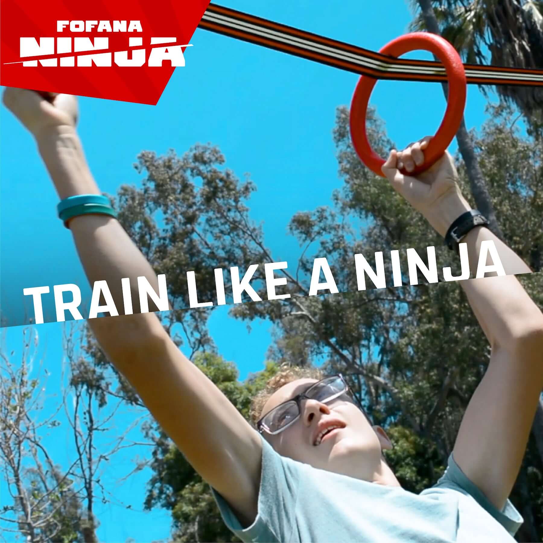 Fofana Ninja Warrior Slackline | ninja warrior course backyard by fofana | ninja obstacle course