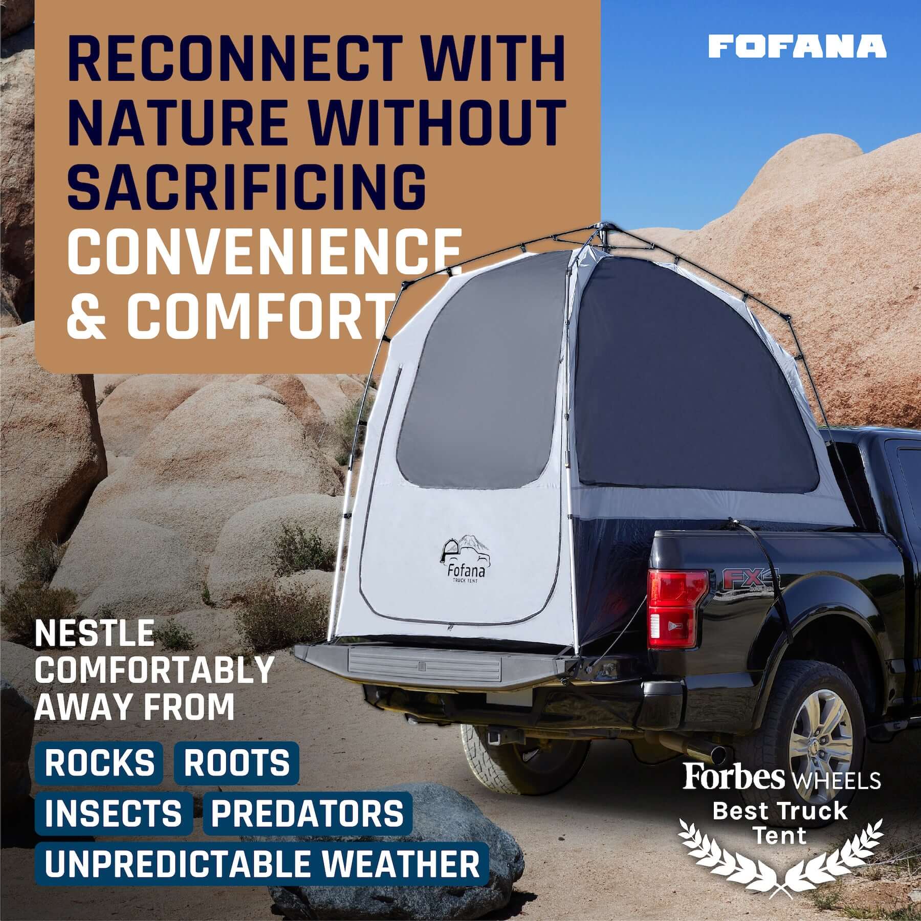 Fofana Truck Bed Tent | Fofana Outdoor Truck Tent | fofana truck tent camper